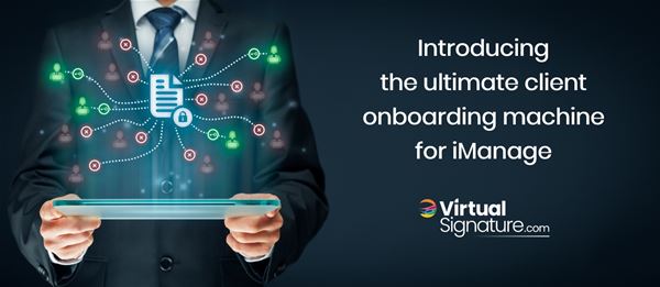 VirtualSignature | VirtualSignature Partners With Tiger Eye To Launch iManage Integration