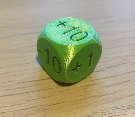 Race to 100 with 3D printed math manipulatives