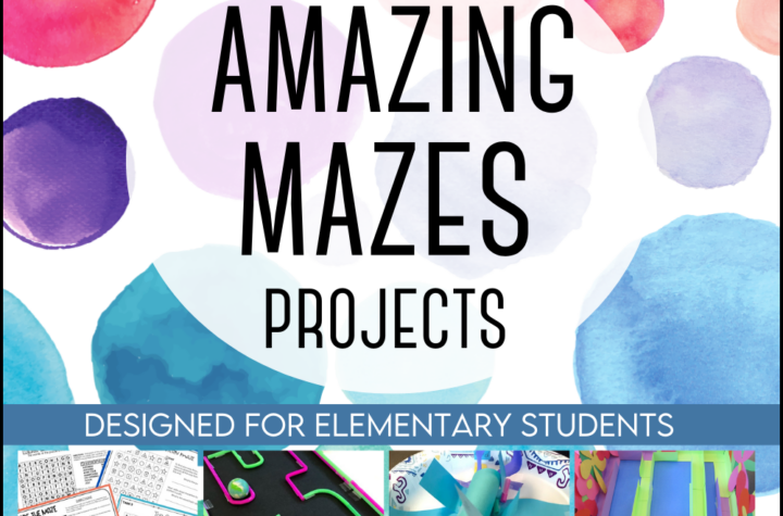 Mazes resource round-up- This post features a Maze Escape Room and 3 STEM Projects. Perfect for a STEM lab or regular elementary classroom.