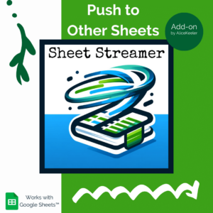 Sheet Streamer by AliceKeeler LLC